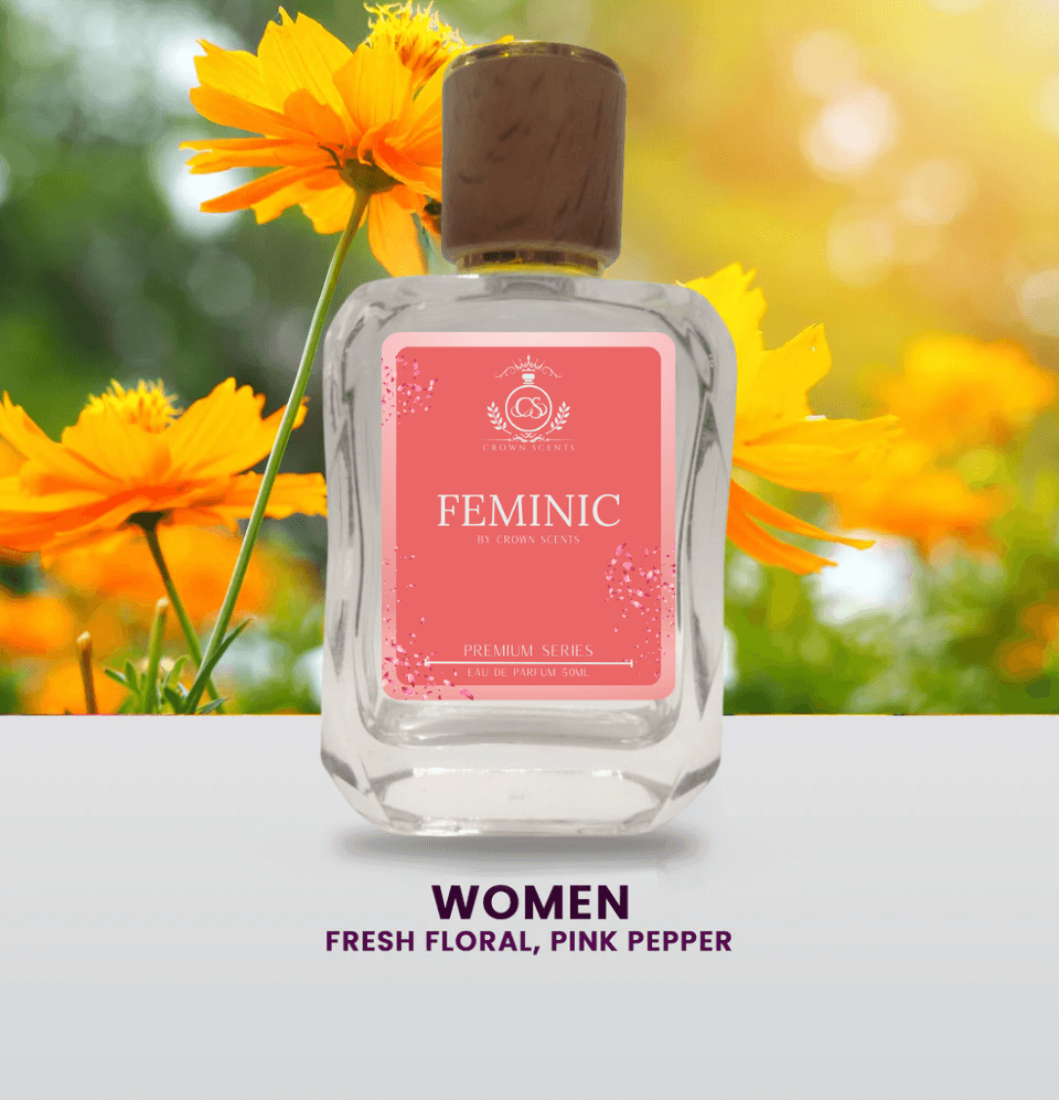 Feminic - Fresh Floral & Spicy Scent - Crown Scents